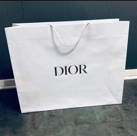 dior shopping bags